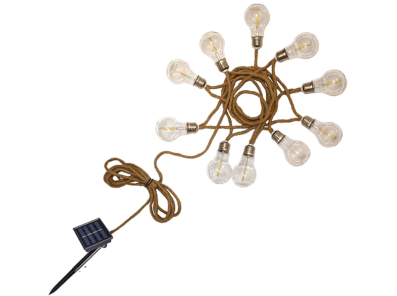 LUMISKY FANTASY CORD SOLAR Lichterkette, Beige  SATURN