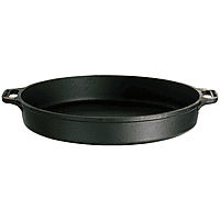 GUSSEISENKUSS Ø 40 Pfanne (Gusseisen, Beschichtung: Keine, 40 cm)