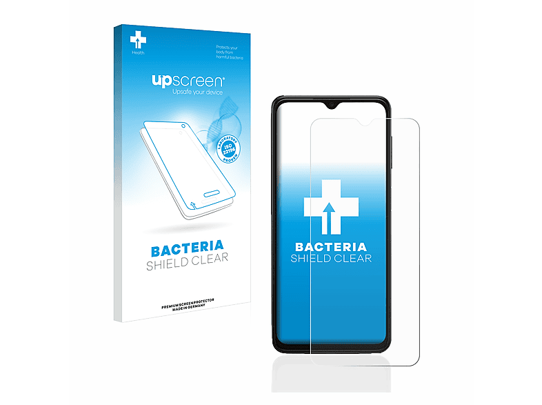 UPSCREEN antibakteriell 5G) klare Schutzfolie(für A13 Galaxy Samsung