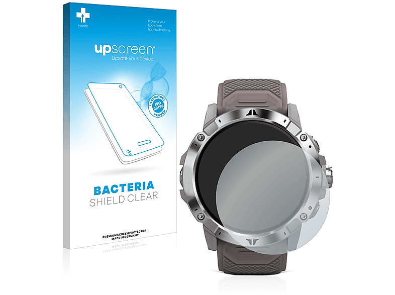 UPSCREEN antibakteriell klare Schutzfolie(für Coros Vertix 2) | Smartwatch Schutzfolien & Gläser