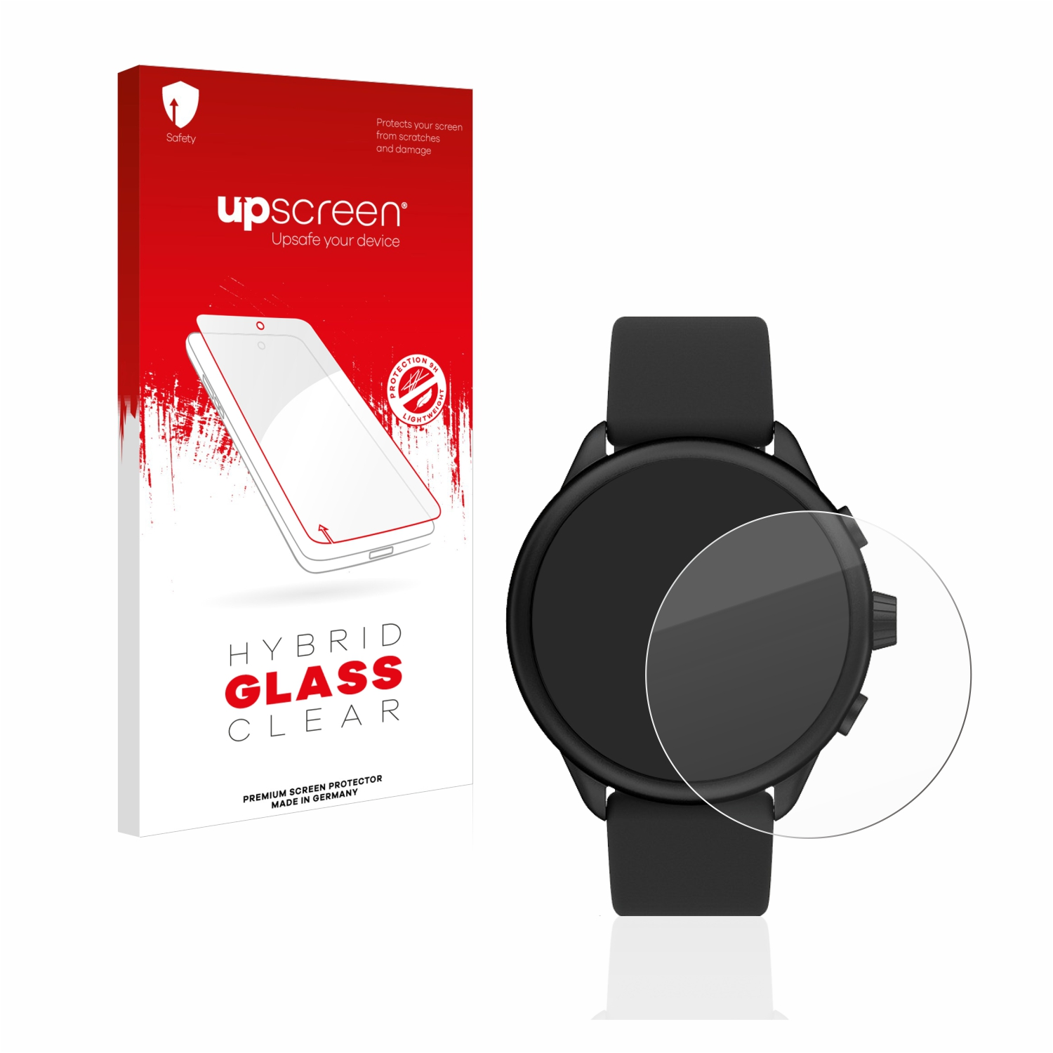 (Gen Wellness Fossil klare Hybrid) Schutzfolie(für 6) UPSCREEN Smartwatch