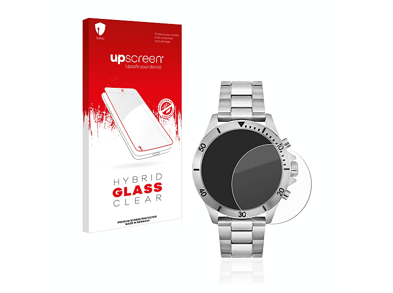 UPSCREEN klare Hugo Schutzfolie(für 58115516) Boss Chronograph