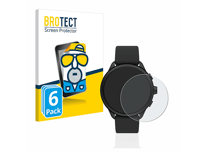 Hybrid) Wellness 6x Smartwatch Fossil 6) Schutzfolie(für BROTECT matte (Gen