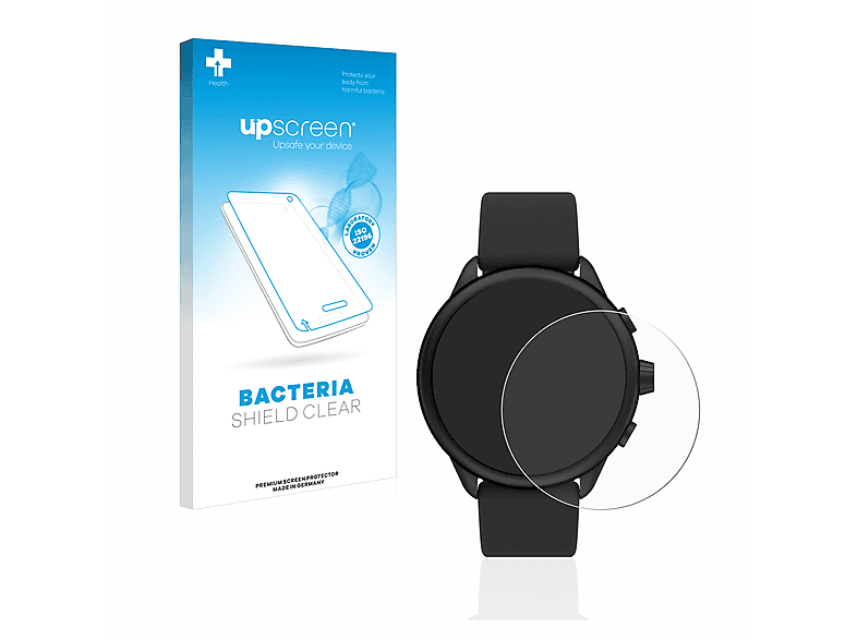 antibakteriell Hybrid) klare (Gen Wellness Fossil Smartwatch UPSCREEN 6) Schutzfolie(für