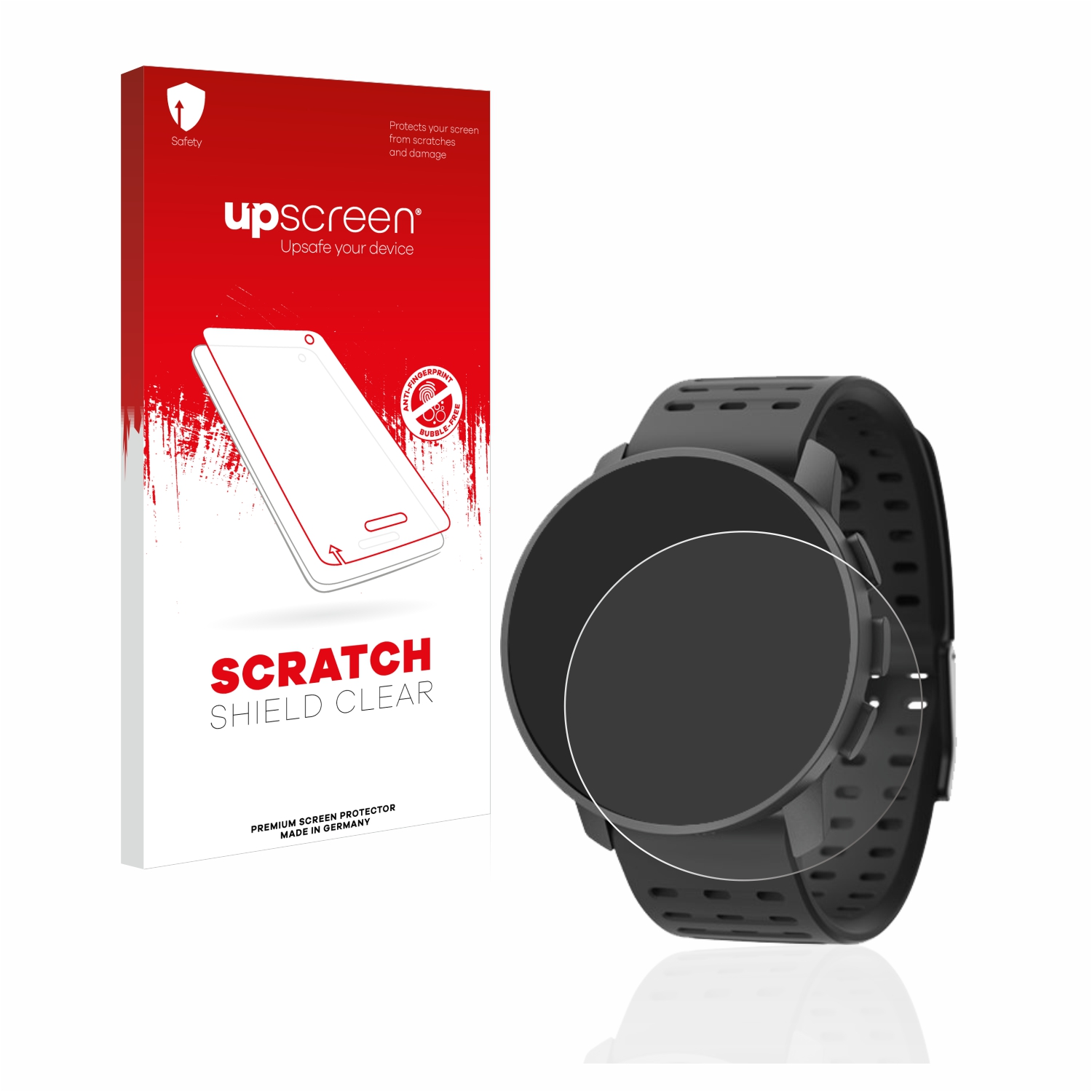 UPSCREEN Kratzschutz klare Schutzfolie(für Peak Suunto Pro) 9