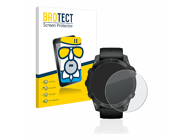 BROTECT Airglass matte Schutzfolie(für Garmin (47 2) mm)) Pro Epix (Gen