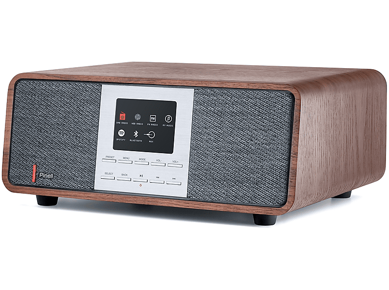 PINELL Supersound 501 DAB+, Bluetooth, walnuss MediaMarkt