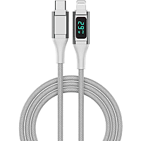 4SMARTS USB-C auf Lightning Kabel DigitCord 30W 1,5m weiß*MFI zertifiziert Lightning Kabel