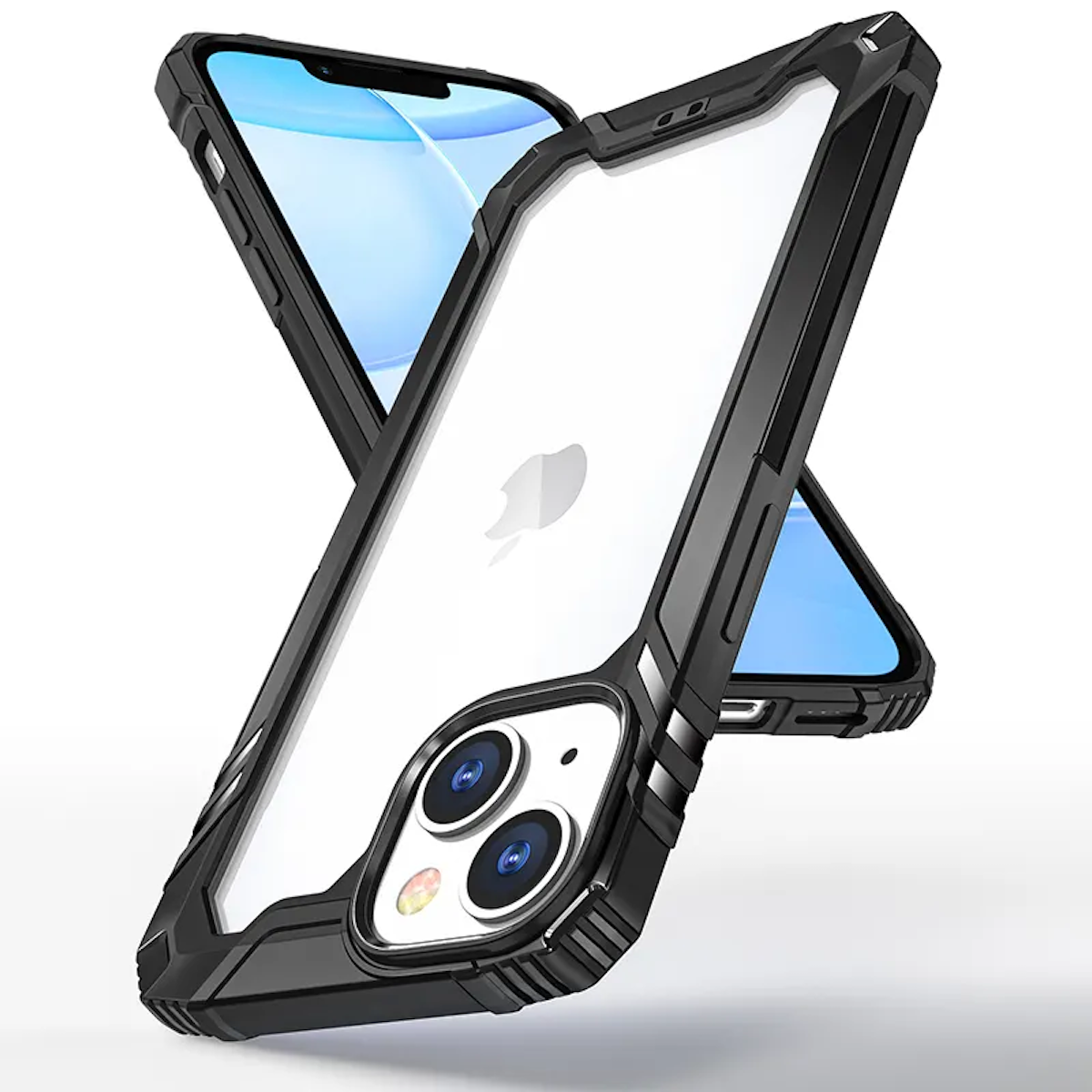 WIGENTO MagSafe Outdoor Schutz Schwarz Apple, 14, iPhone Tasche, Backcover