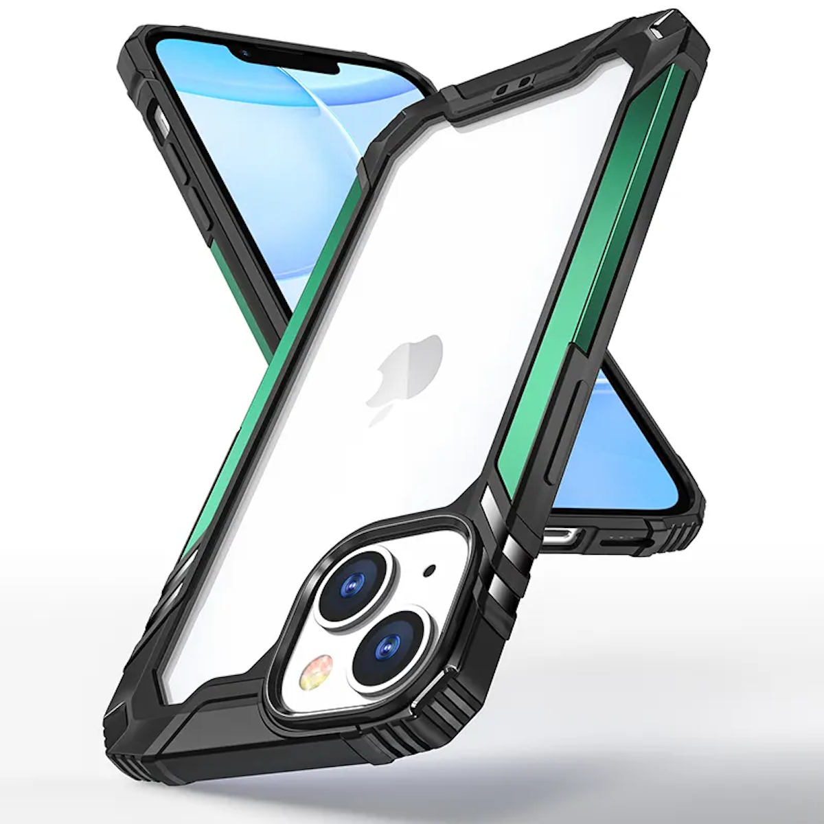 Grün WIGENTO Outdoor MagSafe iPhone Backcover, 14 Schutz Tasche, Plus, Apple,