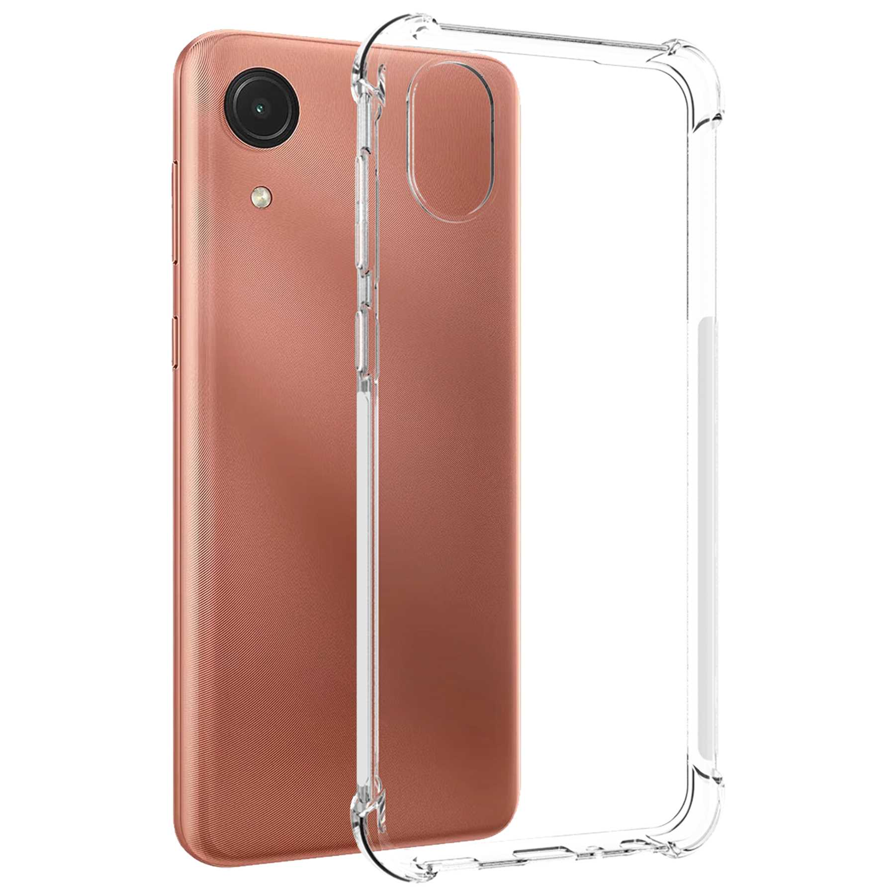 A03 Case, Samsung, Galaxy Armor MORE Transparent Backcover, Clear ENERGY Core, MTB