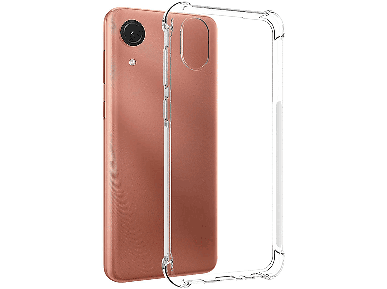 MTB MORE Galaxy Case, A03 Clear ENERGY Armor Backcover, Core, Transparent Samsung