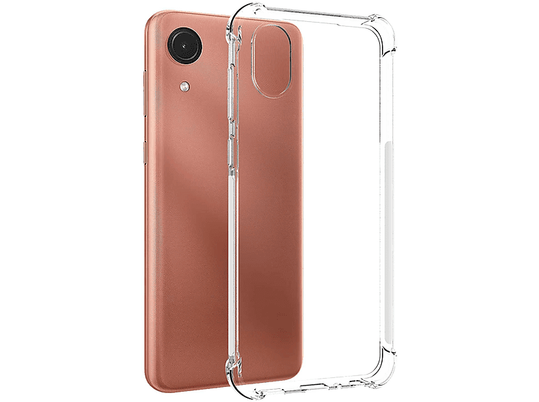 A03 Case, Samsung, Galaxy Armor MORE Transparent Backcover, Clear ENERGY Core, MTB