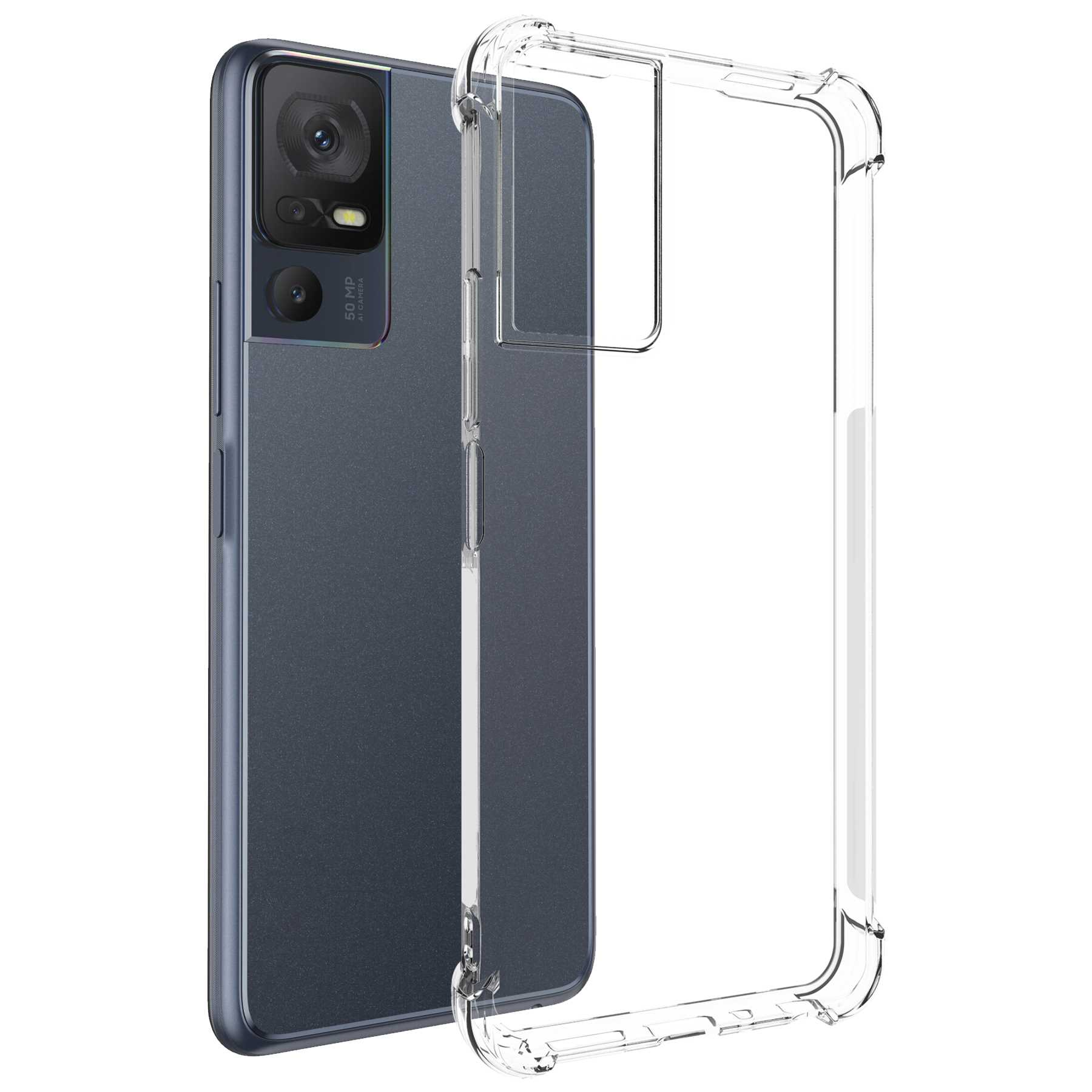 Backcover, Clear TCL, ENERGY Transparent Armor MTB MORE Case, SE, 40