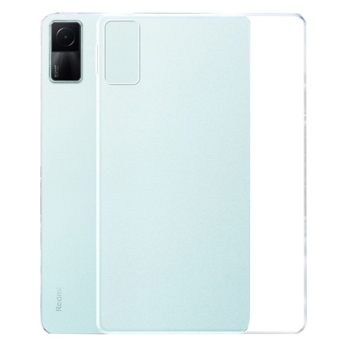 dünn, Hülle WIGENTO Transparent 10.6 Xiaomi, Backcover, Silikon Schutz Zoll, Design Pad Redmi