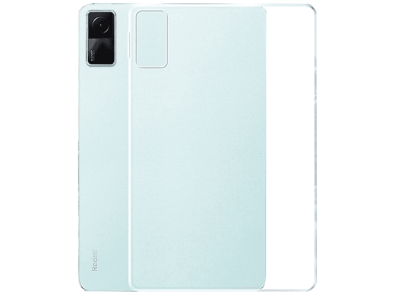 WIGENTO Design Silikon Schutz Hülle dünn, Backcover, Xiaomi, Redmi Pad 10.6 Zoll, Transparent
