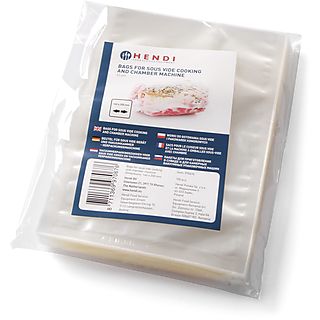 HENDI Vakuum-Kochbeutel 100 Stk., 350x250mm Vakuumverpackungsbeutel farbig