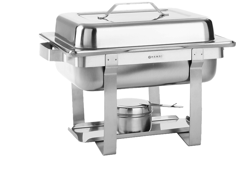 HENDI Chafing Dish Gastronorm 1/2 Kitchen Line, 4,5L, 385x295x(H)310mm Warmhaltebehälter farbig (0 Watt)