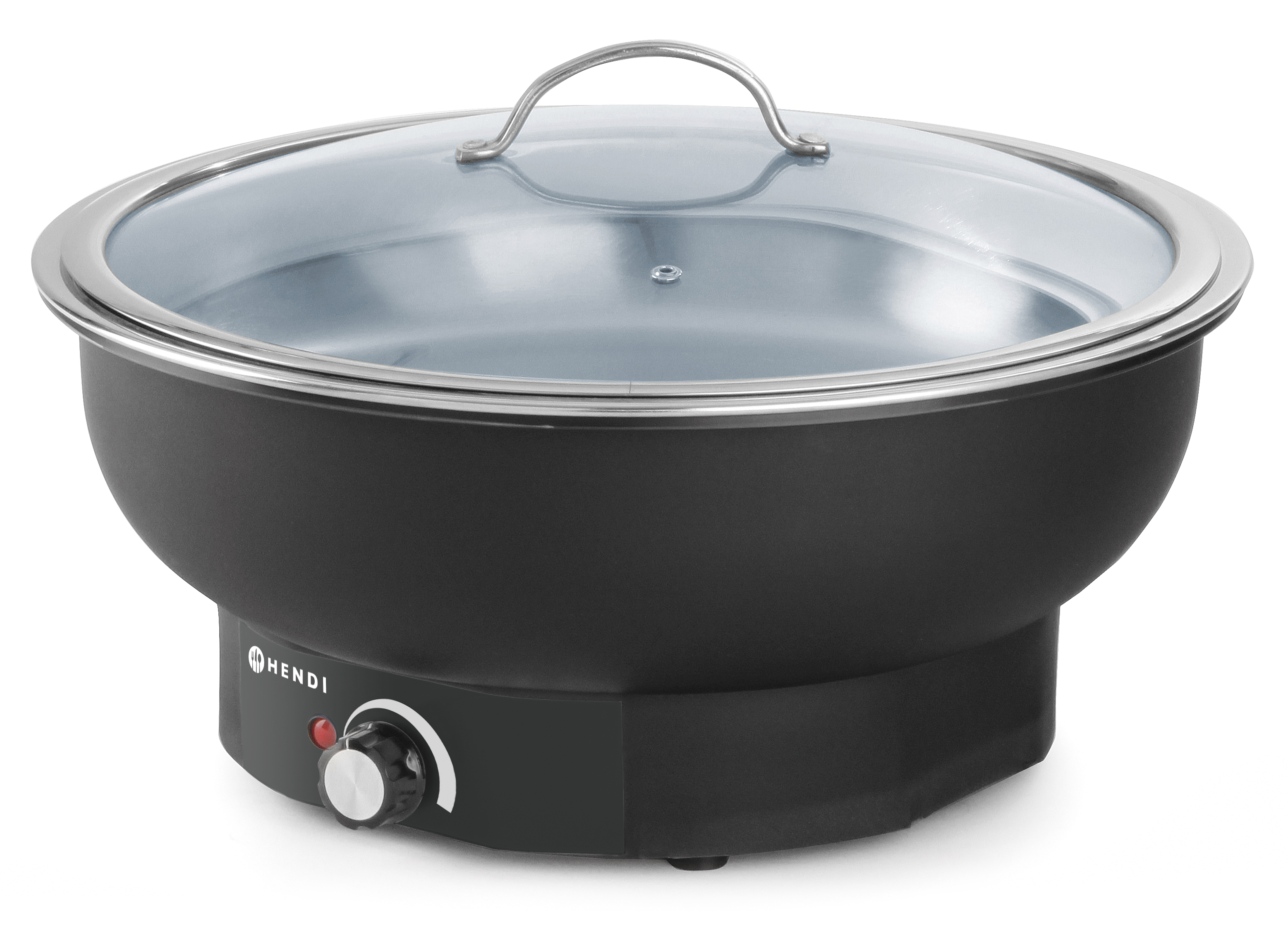 ø405x(H)248mm elektrisch HENDI Warmhaltebehälter Watt) Tesino, 230V/500W, (500 6,8L, Kitchen Line, Chafing farbig Dish