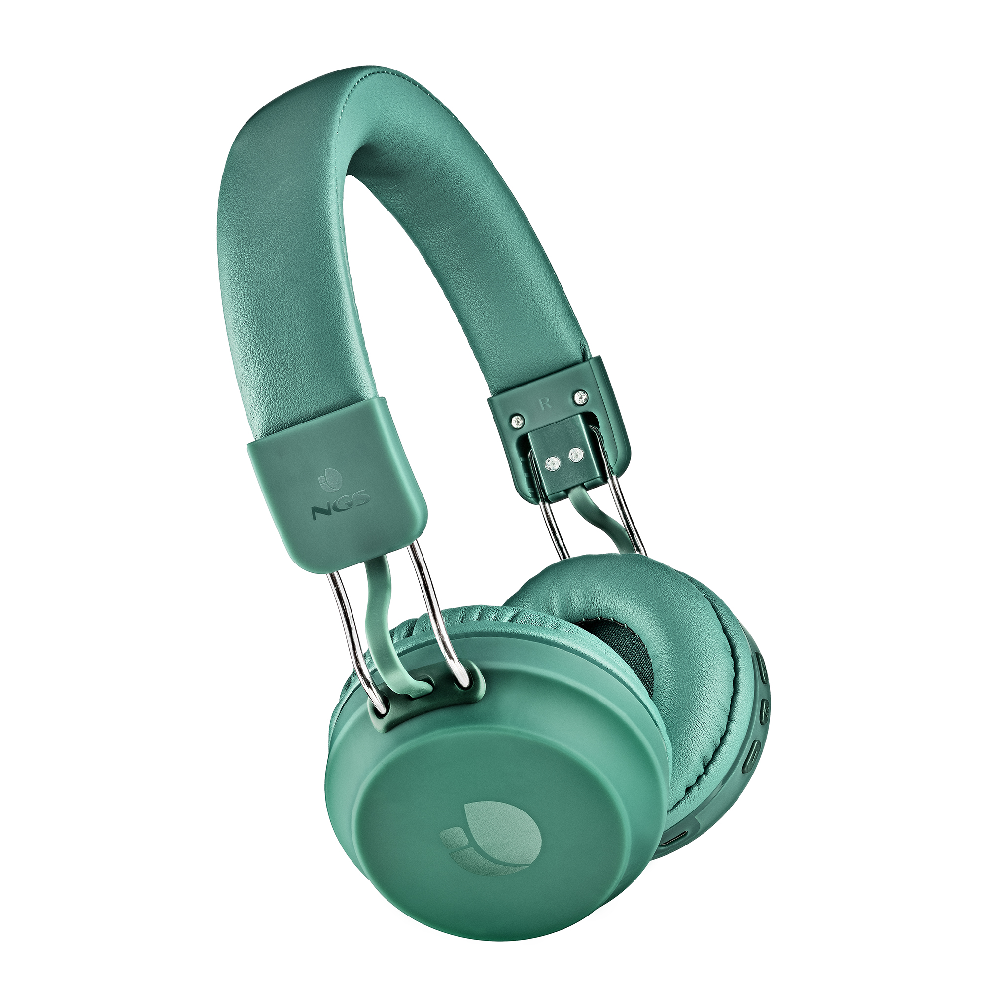 NGS ARTICACHILLTEAL, Minze Over-ear Bluetooth Kopfhörer Bluetooth