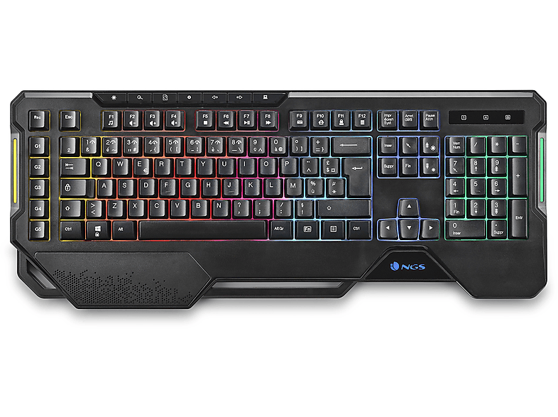 Gaming Mecha-Membran GKX-450FRENCH, Tastatur, NGS