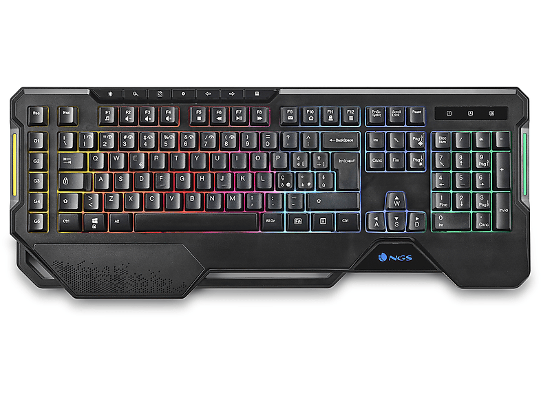Mecha-Membran Gaming Tastatur, GKX-450ITALIAN, NGS