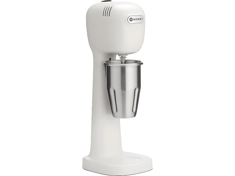 Weiß, HENDI Weiß Design 230V/400W - Bronwasser Milchshaker Milchshake-Mixer by