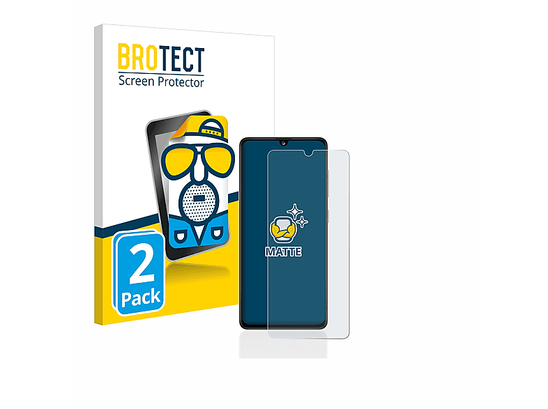 BROTECT 2x A41) matte Samsung Galaxy Schutzfolie(für