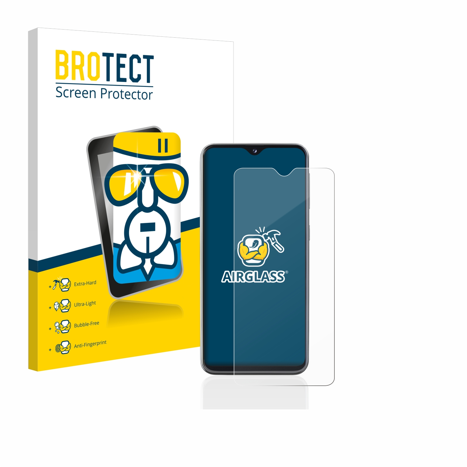 BROTECT Galaxy Airglass klare A20e) Samsung Schutzfolie(für
