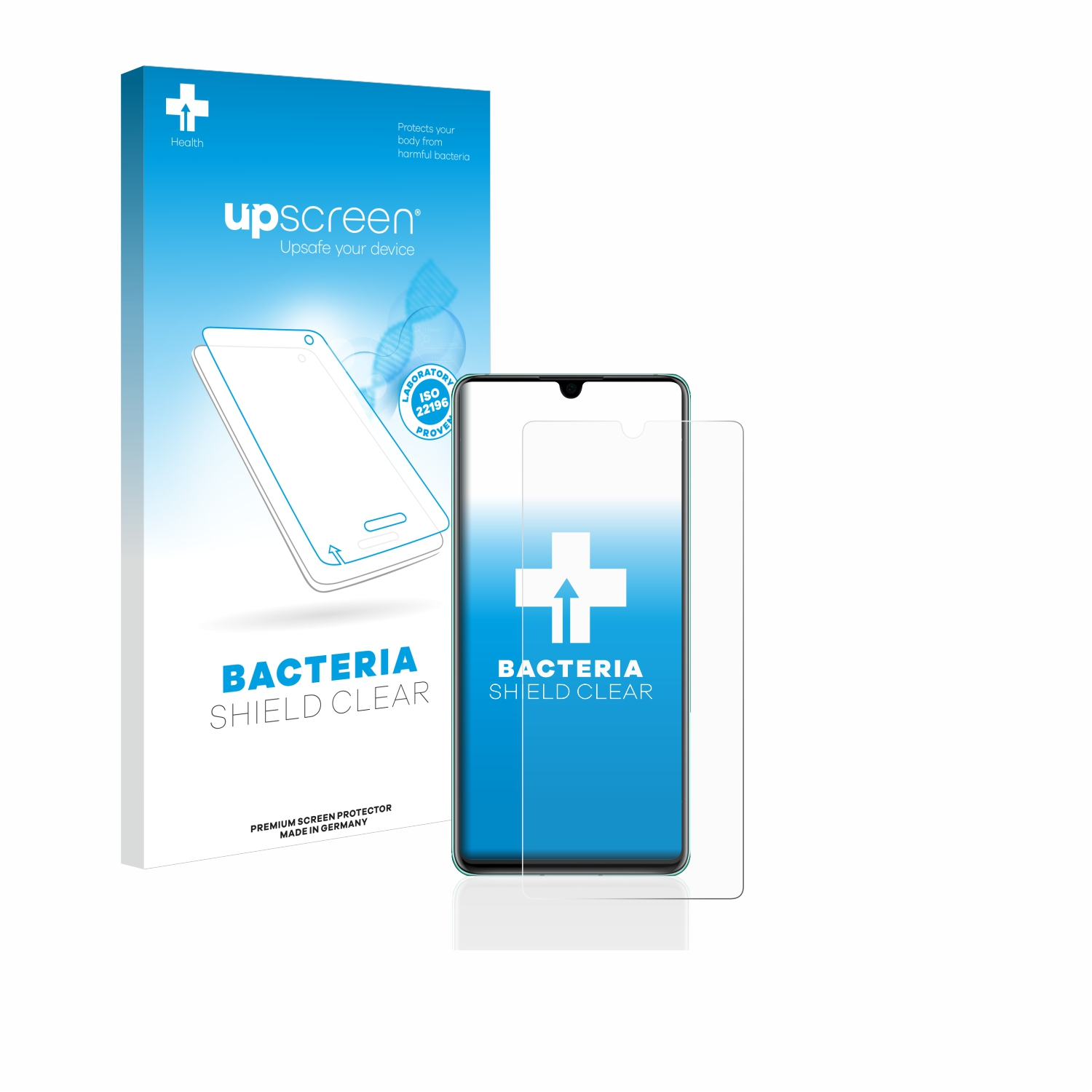 UPSCREEN antibakteriell klare Schutzfolie(für Huawei P30)