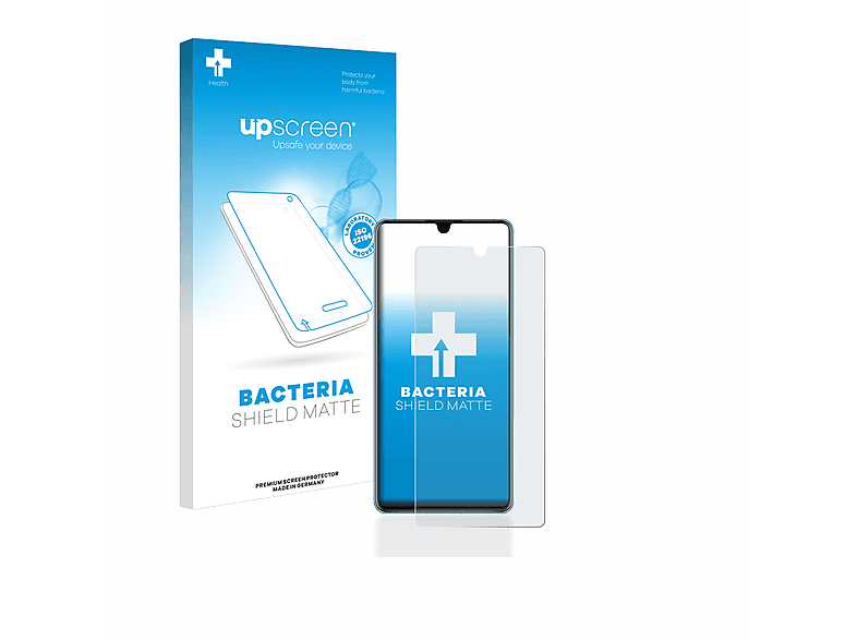 UPSCREEN Schutzfolie(für matte Huawei P30) entspiegelt antibakteriell