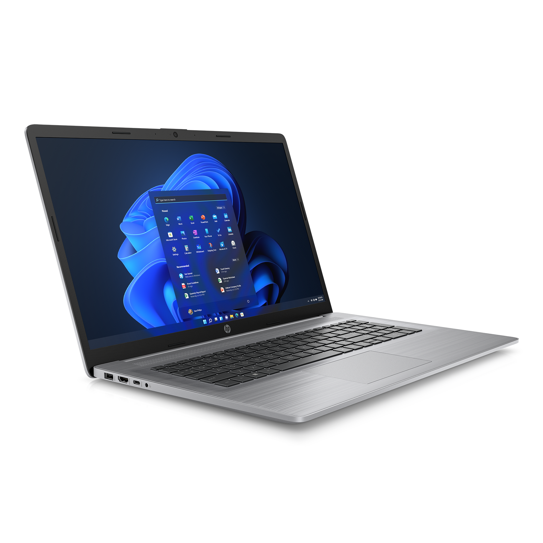 HP 470 SSD, 17,3 G7 Zoll Core™ Iris mit GB eingerichtet, Prozessor, Display, 1000 8 Intel Notebook RAM, Xe Graphics, Intel® fertig GB (G9), Silber i5