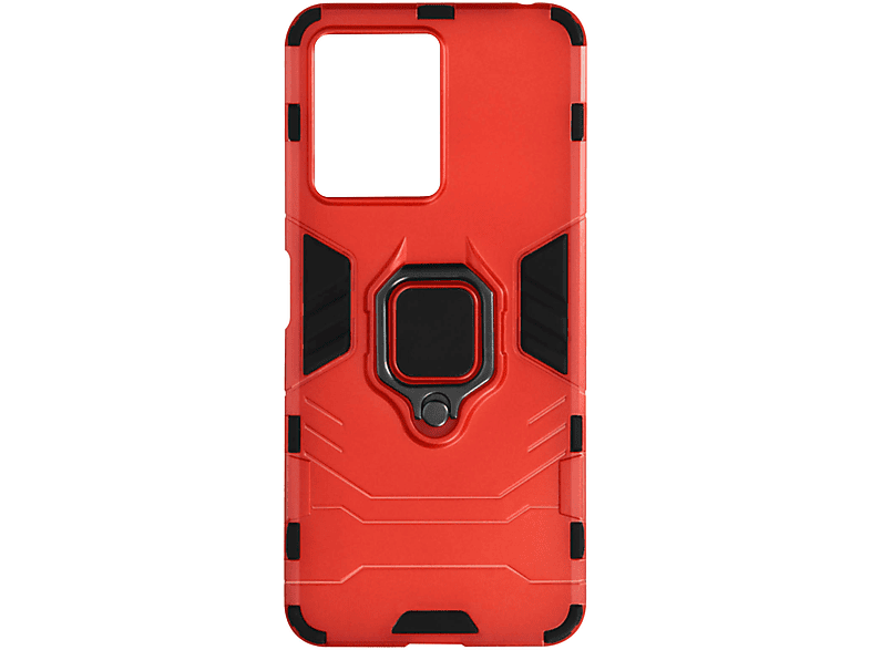 AVIZAR Kibox Series, Backcover, Xiaomi, Redmi Note 12 5G, Rot