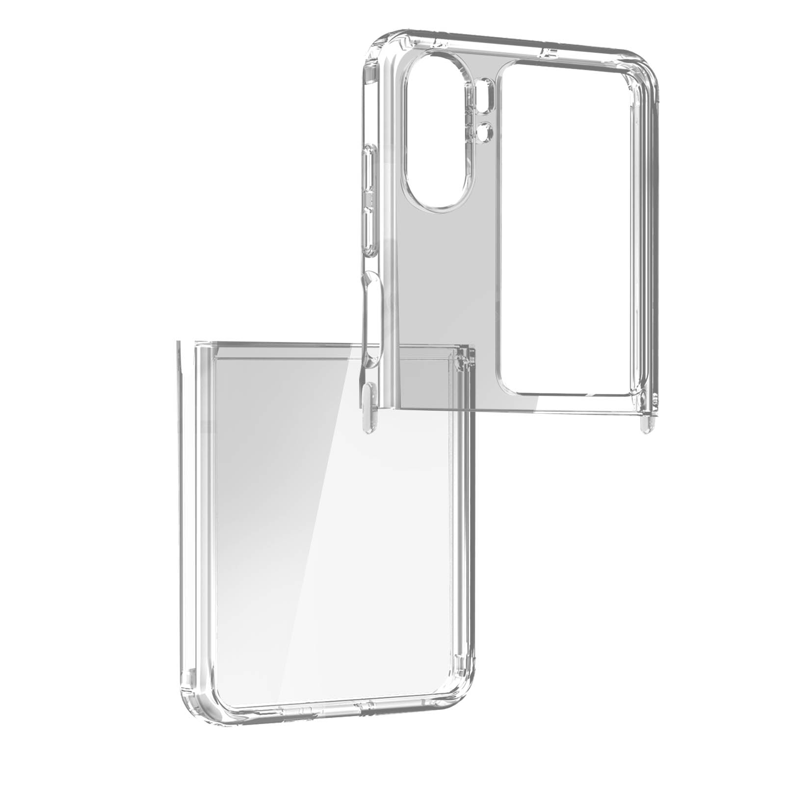 DUX DUCIS Clin Series, N2 Flip, Oppo, Transparent Find Backcover