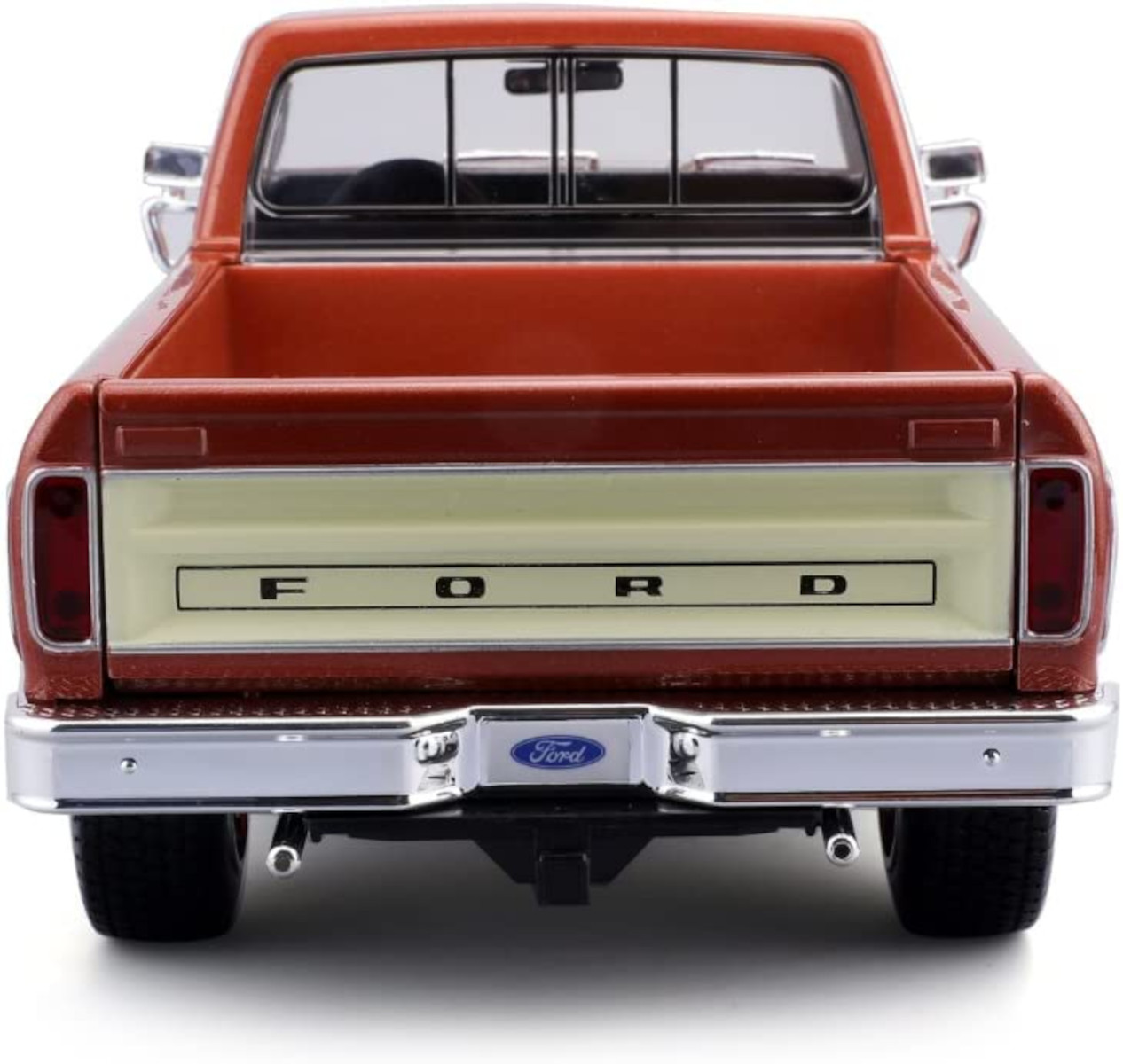 MAISTO 31462 - Modellauto - Pick- Up 1:18) ´79 Ford (braun, Spielzeugauto Maßstab F150