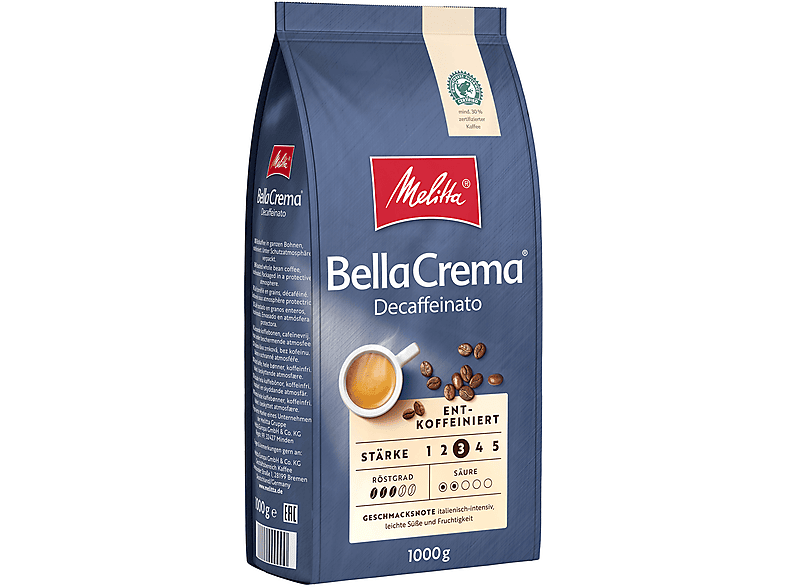 MELITTA Decaffeinato 1 kg Kaffeebohnen  | Bohnen