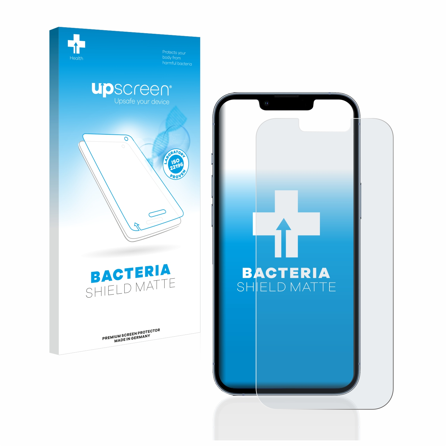 entspiegelt Pro) UPSCREEN antibakteriell iPhone matte 13 Apple Schutzfolie(für