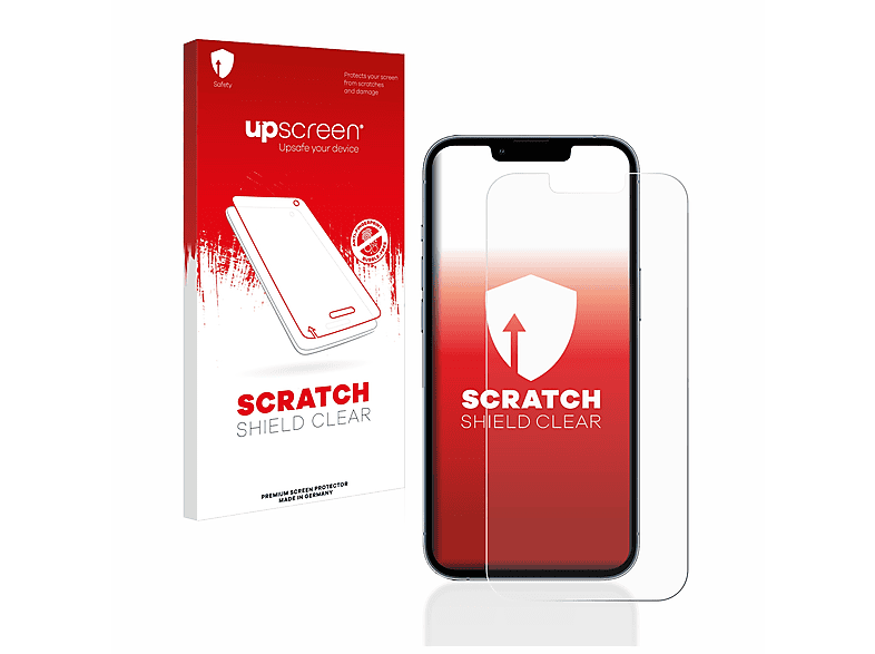 UPSCREEN Schutzfolie(für Apple Pro) 13 klare iPhone Kratzschutz