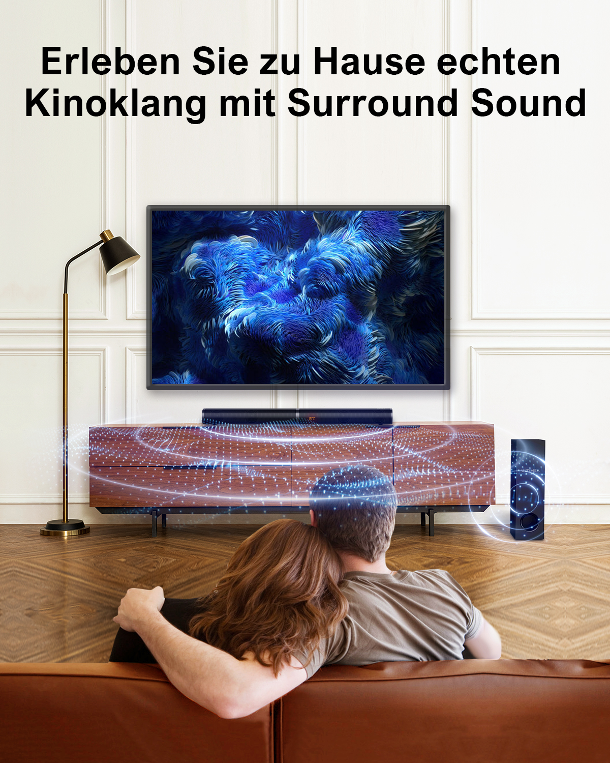 mit Soundbar, Tapio Soundbar ULTIMEA Subwoofer, Ultimea 7 Schwarz