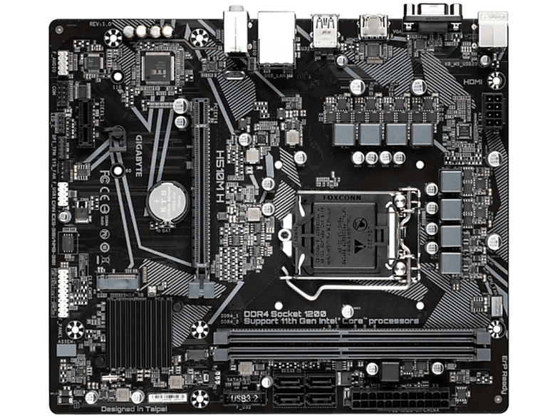 GIGABYTE H510M H Mainboards schwarz;silber