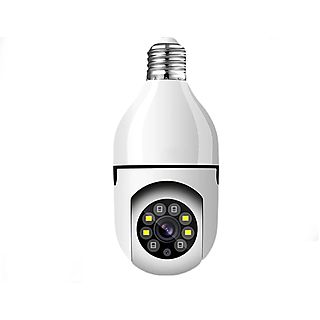 Cámara de vigilancia IP  - BOM KLACK, HD, Función de visión nocturna, Blanco