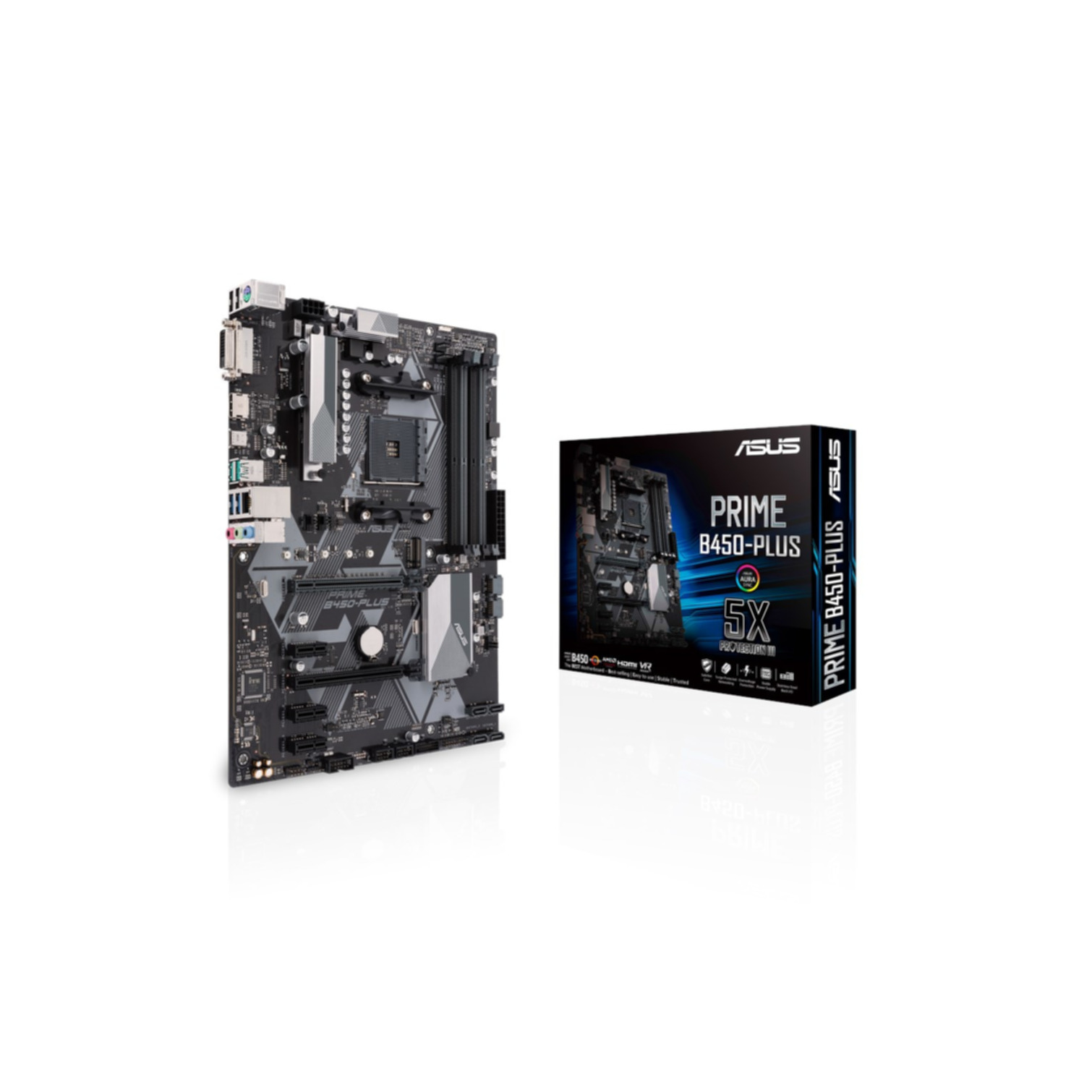 ASUS PRIME B450-PLUS schwarz Mainboards