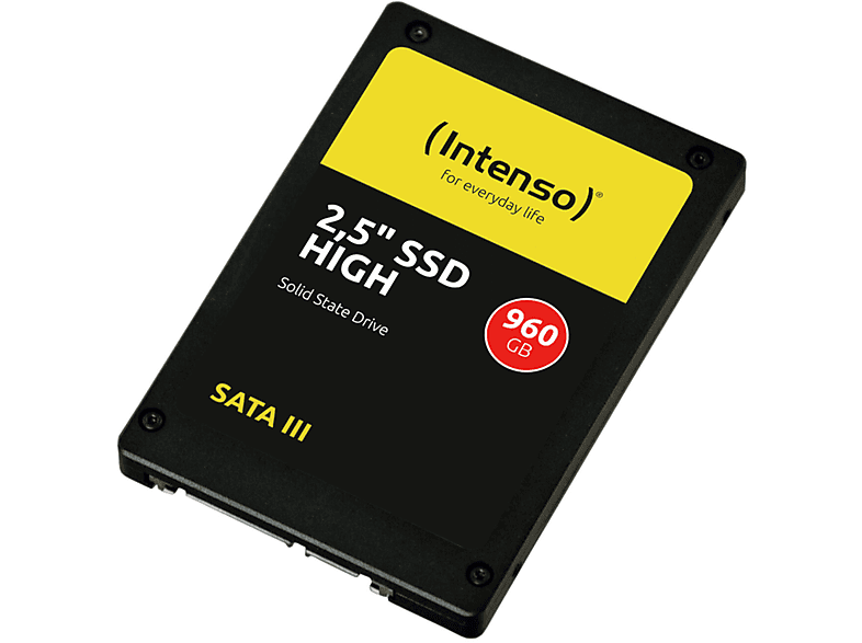 INTENSO High, 960 GB, SSD, 2,5 Zoll, intern