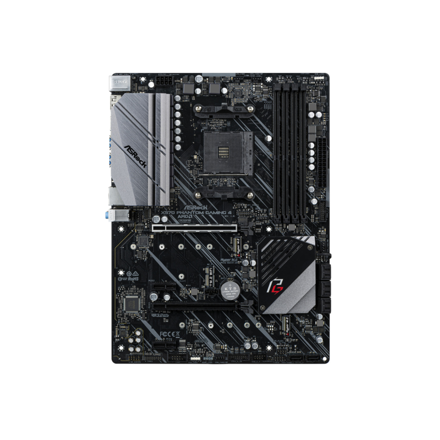 ASROCK X570 Phantom Mainboards schwarz 4 Gaming
