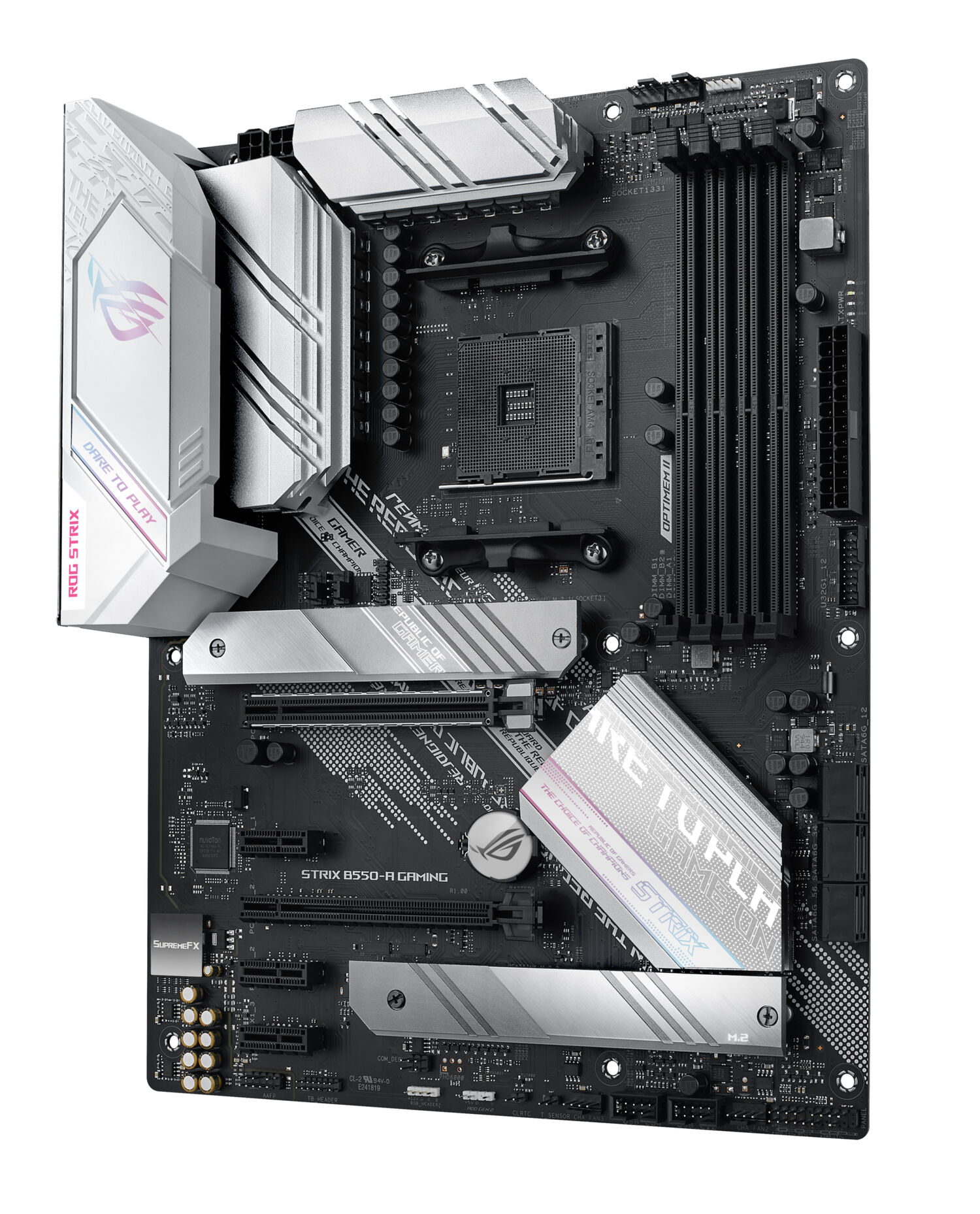 ASUS ROG STRIX B550-A GAMING Mainboards schwarz