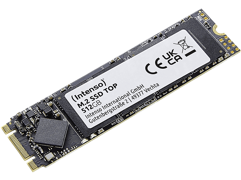INTENSO Intenso Top Performance - 512 GB - M.2 (SSD intern - SATA III - 2.5), 512 GB, SSD, intern |