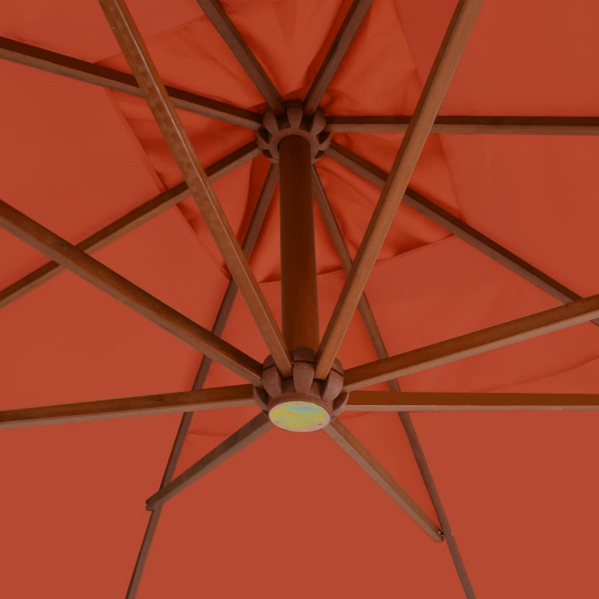 Terrakotta-Rot Sonnenschirm, DOTMALL xl-44494