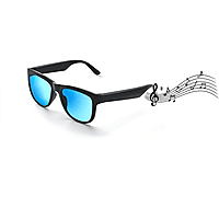 CALIBER SSG-BLUE, Open-ear Audio-Sonnenbrille Bluetooth Schwarz