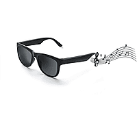 CALIBER SSG-BLACK, Open-ear Audio-Sonnenbrille Bluetooth Schwarz