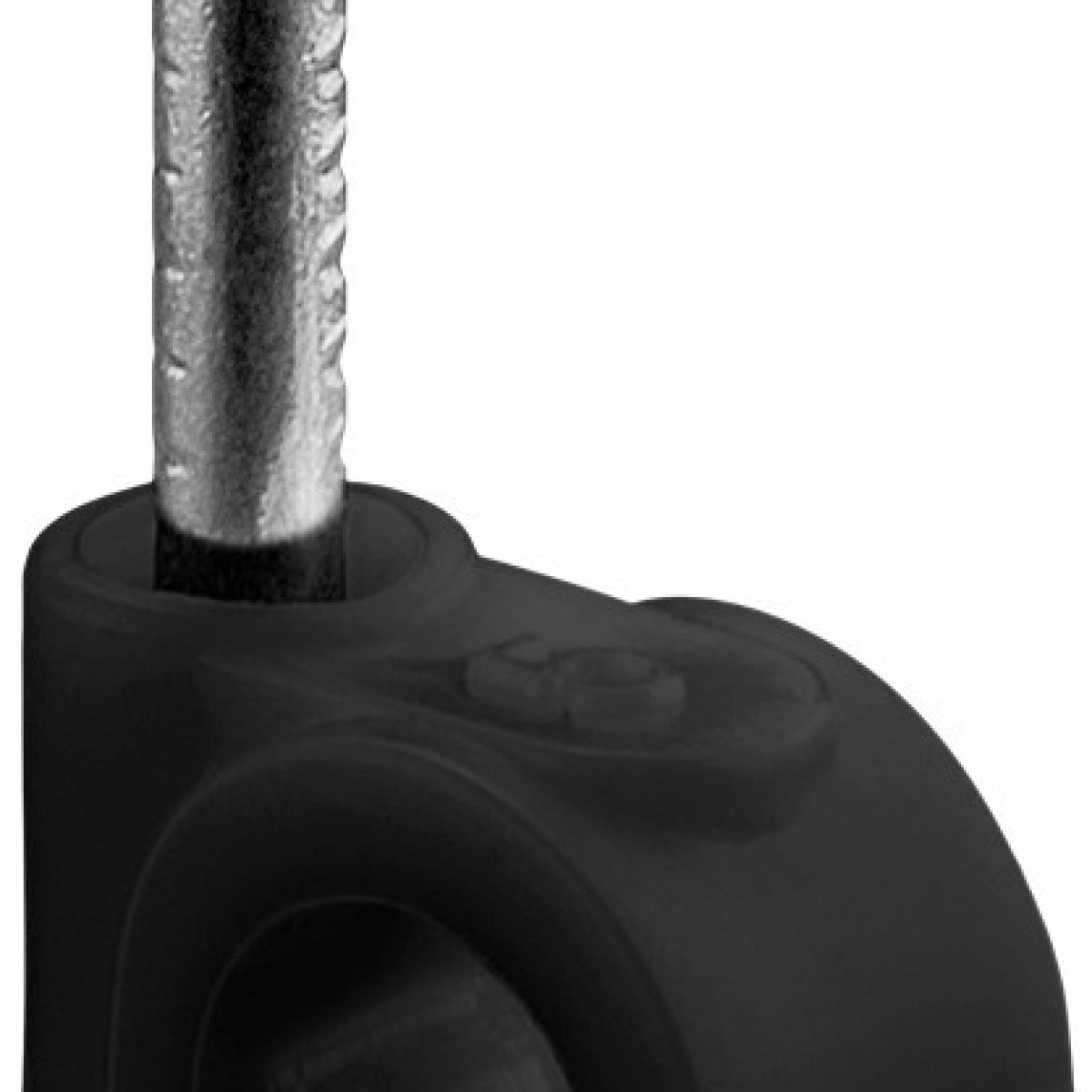 GOOBAY Kabelschelle 5 mm, schwarz Kabelhalterung